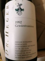 Dr. Heger Ihringer Winklerberg Gewürztraminer Beerenauslese