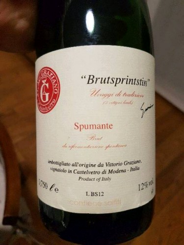 Vittorio Graziano Brutsprintstin Brut Vivino