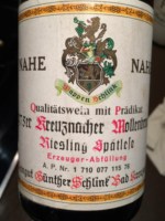 Günther Schlink Kreuznacher Hollenbach Riesling Spätlese