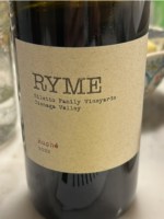 Ryme Stiletto Family Vineyards Ruché