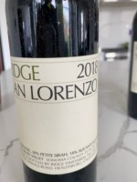 Ridge Vineyards San Lorenzo