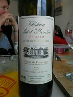 Château de Saint Martin Cuvée Grand Réserve Cotes de Provence Cru Classé