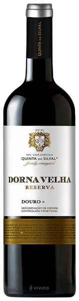 Vinho Quinta do Silval Tinto Seco Portugal Dorna Velha Reserva Tinta Barroca, Tinta Roriz, Touriga Nacional 2020 750ml