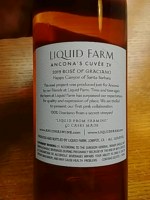 Liquid Farm Ancona’s Cuvée IV Rosé of Graciano