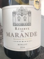 Jean de Marande Réserve de Marande  Merlot