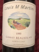 Louis M. Martini Gamay Beaujolais