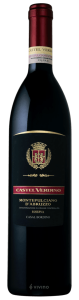 Casal Bordino Castel Verdino Riserva Montepulciano d’Abruzzo