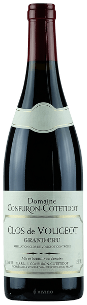 Domaine Confuron-Cotetidot Clos de Vougeot Grand Cru