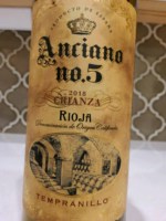 Anciano No.5 Crianza Tempranillo