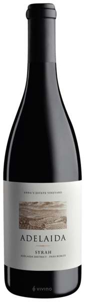 Adelaida Syrah (Anna's Estate Vineyard)