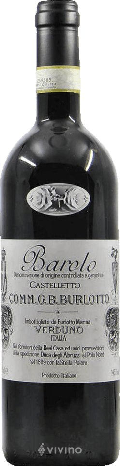 バローロ 2018 Comm. G.B. Burlotto 2018 Comm. G.B. Burlotto, Barolo, Monvigliero 3L