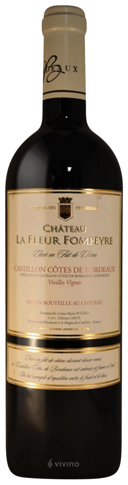 Château La Fleur Fompeyre Vieilles Vignes Castillon Côtes de