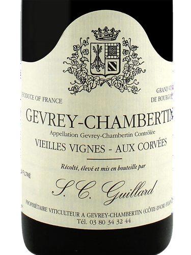 S.C. Guillard Vieilles Vignes Aux Corvées Gevrey-Chambertin