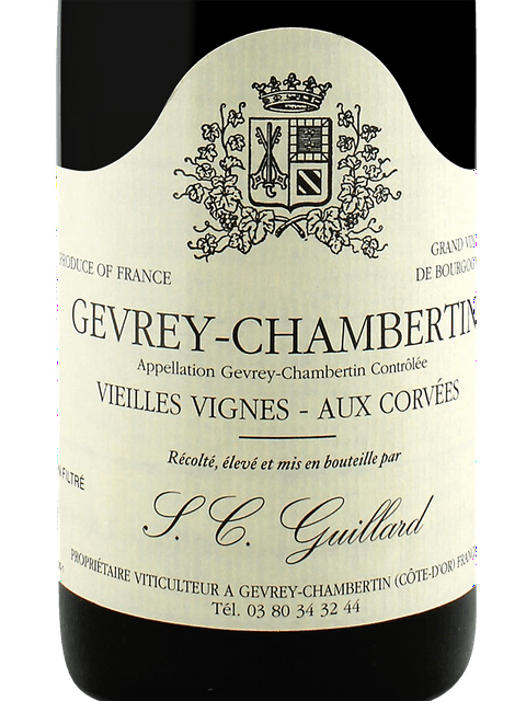 S.C. Guillard Vieilles Vignes Aux Corvées Gevrey-Chambertin