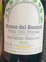 Ronco del Gnemiz Sauvignon Salici