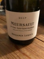 Benjamin Leroux Meursault 1er Cru 'Les Genevrières'