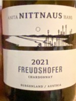Anita Nittnaus Hans Freudshofer Chardonnay