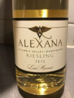 Alexana Late Harvest Riesling
