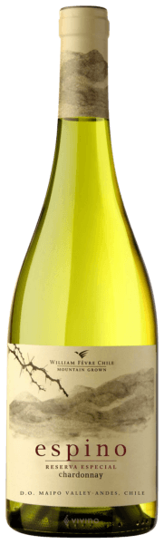 Vinho William Fevre Branco Seco Chile Espino Reserva Especial Chardonnay 2023 750ml