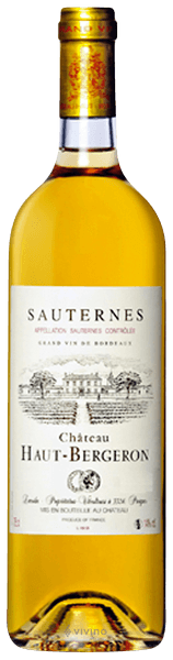 Château Haut-Bergeron Sauternes | Vivino English