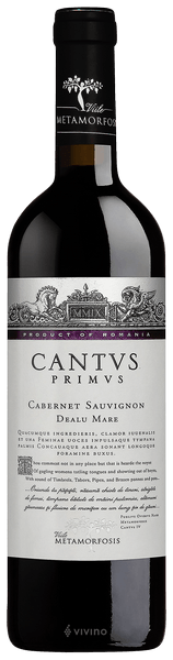 Vitis Metamorfosis Cantus Primus Cabernet Sauvignon