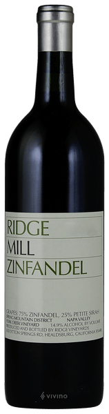 Ridge Vineyards Mill Zinfandel