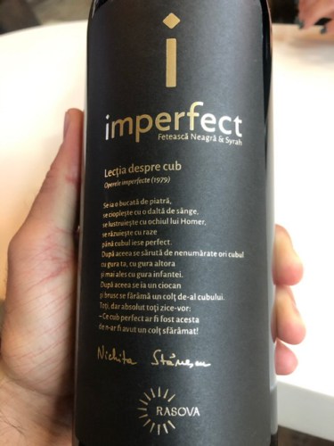 Crama Rasova Imperfect Fetească Neagră - Syrah | Vivino US