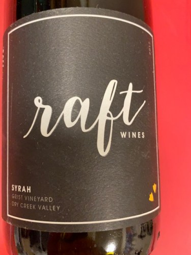 Raft Wines Grist Vineyard Syrah | Vivino US