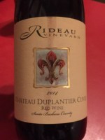 Rideau Château Duplantier Cuvée