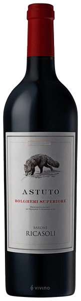 Ricasoli Astuto Bolgheri Superiore | Vivino US