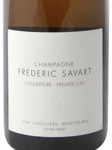 シャンパン FREDERIC SAVART L'Ouverture Savart L'Ouverture Extra Brut Champagne Premier Cru | Vivino