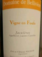 Domaine de Bellivière Vigne En Foule