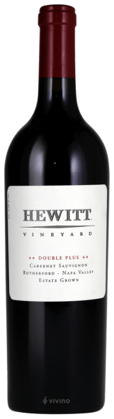 Hewitt vineyardヒューイット ナパバレー 2013 ダブルプラス Hewitt Double Plus Cabernet Sauvignon | Vivino US