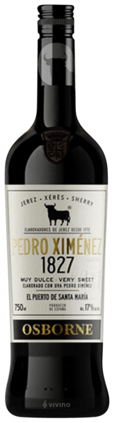 N.V. Osborne Pedro Ximenez 1827 Jerez-Xeres-Sherry | Vivino English