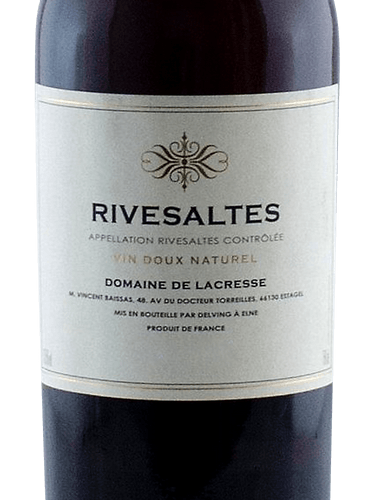 ワイン Domaine de Lacresse Rivesaltes 1958 Domaine de Lacresse Rivesaltes 1958 Domaine de Lacresse Rivesaltes