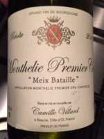 Jean-Claude Ramonet Monthélie Premier Cru 'Meix Bataille'