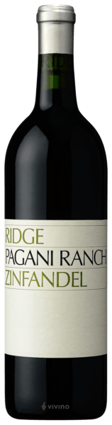 Ridge Vineyards Pagani Ranch Zinfandel