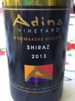 Adina Vineyard Winemakers Reserve Shiraz