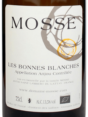Mosse Les Bonnes Blanches | Vivino English