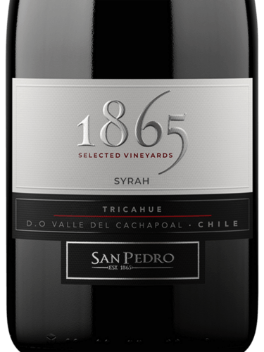 San Pedro 1865 Selected Vineyards Syrah | Vivino English