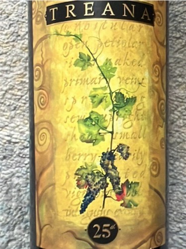 Treana 25th Anniversary Vivino English