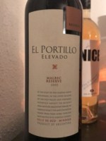 Salentein El Portillo Elevado Malbec Reserve