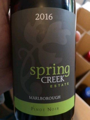 Spring Creek Estate Pinot Noir | Vivino English