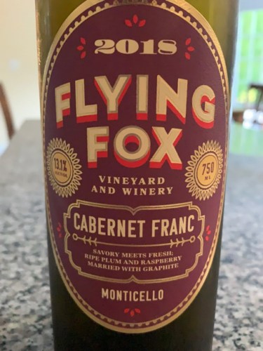 Flying Fox Cabernet Franc Vivino English