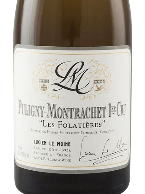 Lucien le Moine Puligny-Montrachet 1er Cru Les Folatières | Vivino