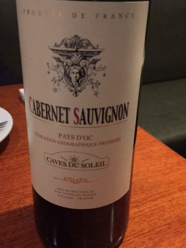 2014 Caves Du Soleil Cabernet Sauvignon Vivino
