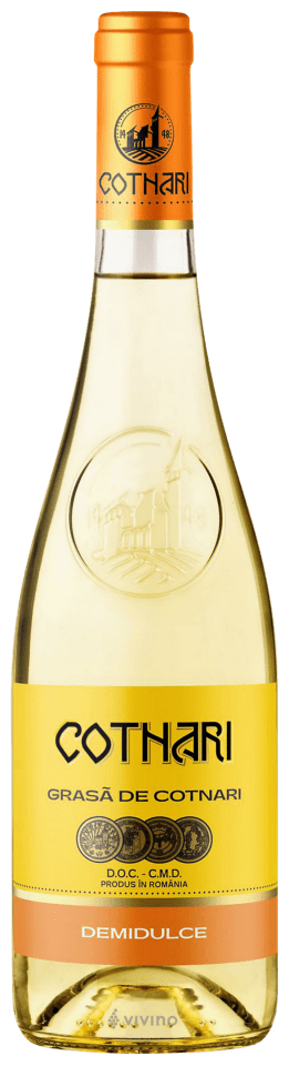 Cotnari Grasă de Cotnari alb demidulce | Vivino Français