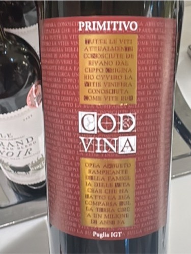 Cod Vina Primitivo | Vivino Português (Brasil)