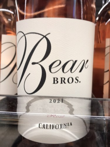 Bear Bros Rosé Vivino English 