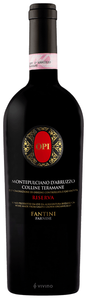Fantini Opi Montepulciano d'Abruzzo Colline Teramane Riserva